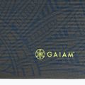 Килимок для йоги Gaiam Premium Sundial Layers 6 mm black/navy/yellow 4