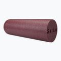 Ролик масажний Gaiam 65497 бордовий