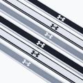 Пов'язки на голову Under Armour Ua Mini Headbands 0,4" 6шт. сірі-чорні-білі 1286016-005 3
