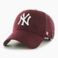 Кепка 47 Brand MLB New York Yankees MVP dark maroon 3