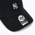 Кепка 47 Brand MLB New York Yankees Base Runner CLEAN UP black 3