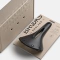 Сідло велосипедне Brooks England C17 Carved black 8