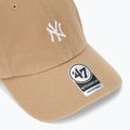 Кепка 47 Brand MLB New York Yankees Base Runner CLEAN UP khaki 3