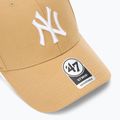 Кепка 47 Brand MLB New York Yankees MVP light tan 3