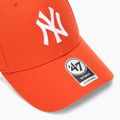 Кепка 47 Brand MLB New York Yankees MVP vibrant orange 3