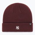 Шапка зимова 47 Brand MLB New York Yankees Centerfield dark maroon