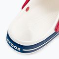 Шльопанці Crocs Crocband white/blue jean 10