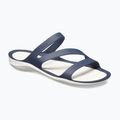 Шльопанці жіночі Crocs Swiftwater Sandal navy/white