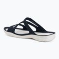 Шльопанці жіночі Crocs Swiftwater Sandal navy/white 3