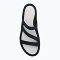 Шльопанці жіночі Crocs Swiftwater Sandal navy/white 5