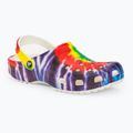 Різнокольорові шльопанці Crocs Classic Tie Dye Graphic 2