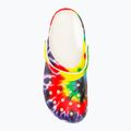 Різнокольорові шльопанці Crocs Classic Tie Dye Graphic 6
