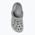 Шльопанці Crocs Bayaband Clog light grey/candy pink 6