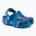 Шльопанці дитячі Crocs Classic Shark Clog prep blue 2