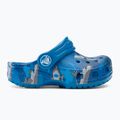 Шльопанці дитячі Crocs Classic Shark Clog prep blue 3
