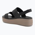 Сандалі жіночі Crocs Brooklyn Low Wedge black/mushroom 3