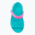 Босоніжки дитячі Crocs Crockband Kids Sandalo digital aqua 6