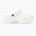 Шльопанці жіночі Crocs Classic Platform Clog white 3