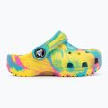 Шльопанці дитячі Crocs Classic Marbled Clog Toddler digital aqua/multi 3