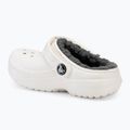 Шльопанці дитячі Crocs Classic Lined Clog Toddler white/grey 4