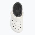 Шльопанці дитячі Crocs Classic Lined Clog Kids white/grey 6