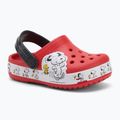 Шльопанці дитячі Crocs Fun Lab Snoopy Woodstock Clog Toddler flame 2