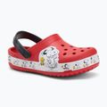 Шльопанці дитячі Crocs Fun Lab Snoopy Woodstock Clog Kids flame 2