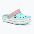 Дитячі шльопанці Crocs Crocband Clog льодово-блакитні/білі