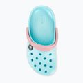 Дитячі шльопанці Crocs Crocband Clog льодово-блакитні/білі 7