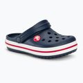 Дитячі шльопанці Crocs Crocband Clog темно-синій/червоний