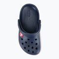 Дитячі шльопанці Crocs Crocband Clog темно-синій/червоний 7