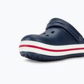 Дитячі шльопанці Crocs Crocband Clog темно-синій/червоний 9