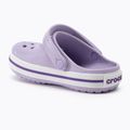 Дитячі шльопанці Crocs Crocband Clog лавандовий/неоновий 4