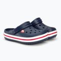 Дитячі шльопанці Crocs Crocband Clog темно-синій/червоний 5