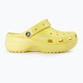 Шльопанці жіночі Crocs Classic Platform Clog бананa 4