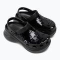 Жіночі шльопанці Crocs Classic Bae Sequin чорний/мульти жіночі шльопанці 5