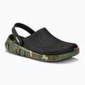 Шльопанці Crocs LiteRide Printed Camo Clog black/multi