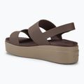 Жіночі босоніжки Crocs Brooklyn на низькій танкетці з грибами/ліпниною 3