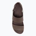 Жіночі босоніжки Crocs Brooklyn на низькій танкетці з грибами/ліпниною 5