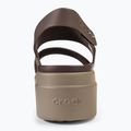 Жіночі босоніжки Crocs Brooklyn на низькій танкетці з грибами/ліпниною 6
