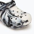 Шльопанці дитячі Crocs Classic Marbled Clog Kids black/white 8