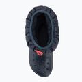 Дитячі снігоступи Crocs Classic Neo Puff темно-синього кольору 5