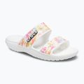 Шльопанці Crocs Classic Crocs Tie-Dye Graphic Sandal multi/white 8