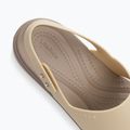 Босоніжки жіночі Crocs Brooklyn Met Low Wedge metal champagne 9