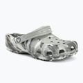 Шльопанці Crocs Classic Marbled Clog light grey/multi
