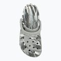 Шльопанці Crocs Classic Marbled Clog light grey/multi 6