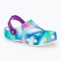 Дитячі шльопанці Crocs Classic Solarized Clog білі/мульти 2