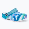 Дитячі шльопанці Crocs Classic Solarized Clog білі/мульти