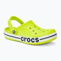 Шльопанці Crocs Bayaband Clog lime punch/navy