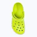Шльопанці Crocs Bayaband Clog lime punch/navy 6
